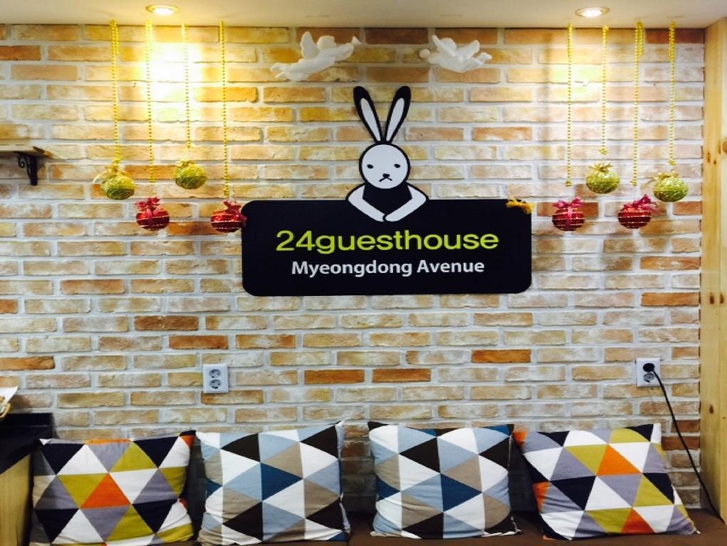 סיאול 24 Guesthouse Myeongdong Avenue מראה חיצוני תמונה